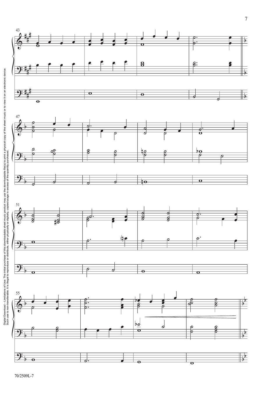 We Look to Thee We Look to Thee Organ scores gallery preview page 7