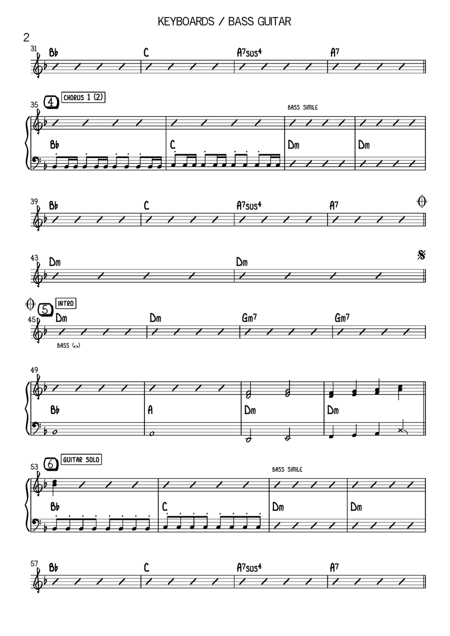 Left Outside Alone Left Outside Alone Jazz Ensemble scores gallery preview page 4
