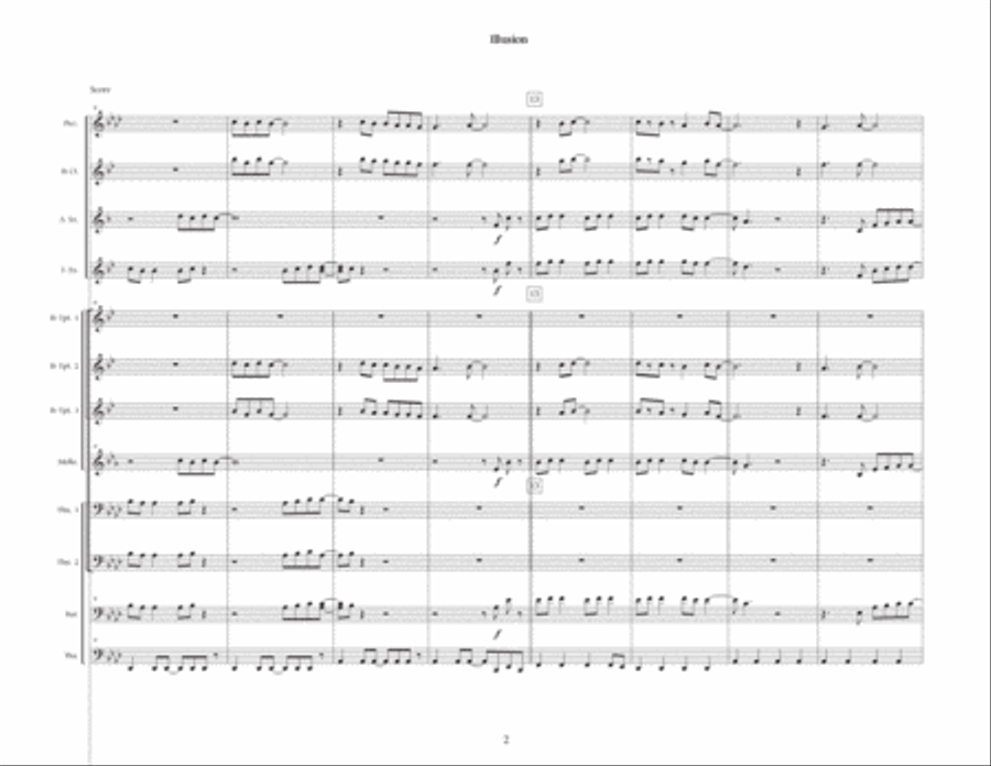 Where The Wild Things Are Marching Band scores gallery preview page 2