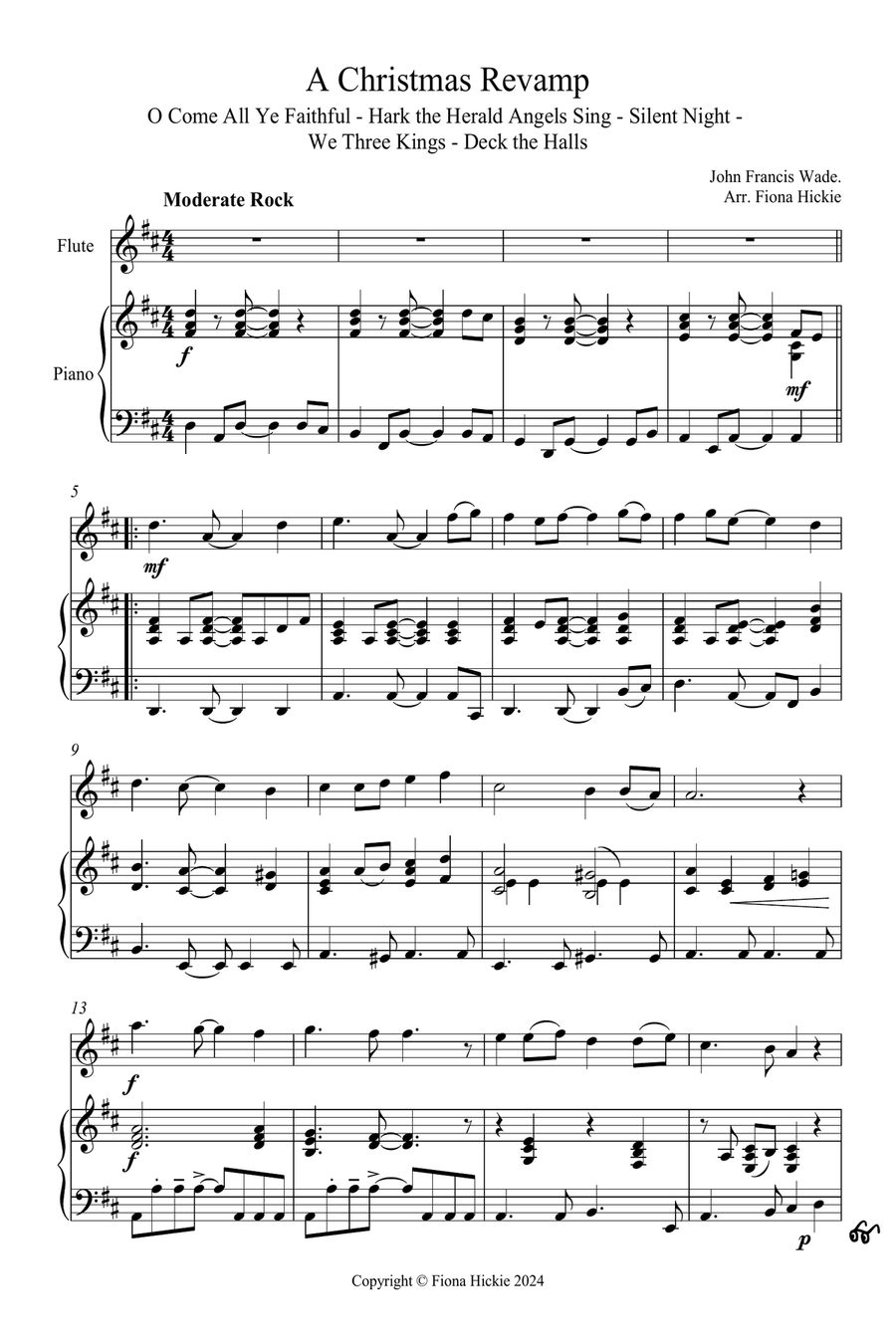A Christmas Revamp A Christmas Revamp Flute scores gallery preview page 2