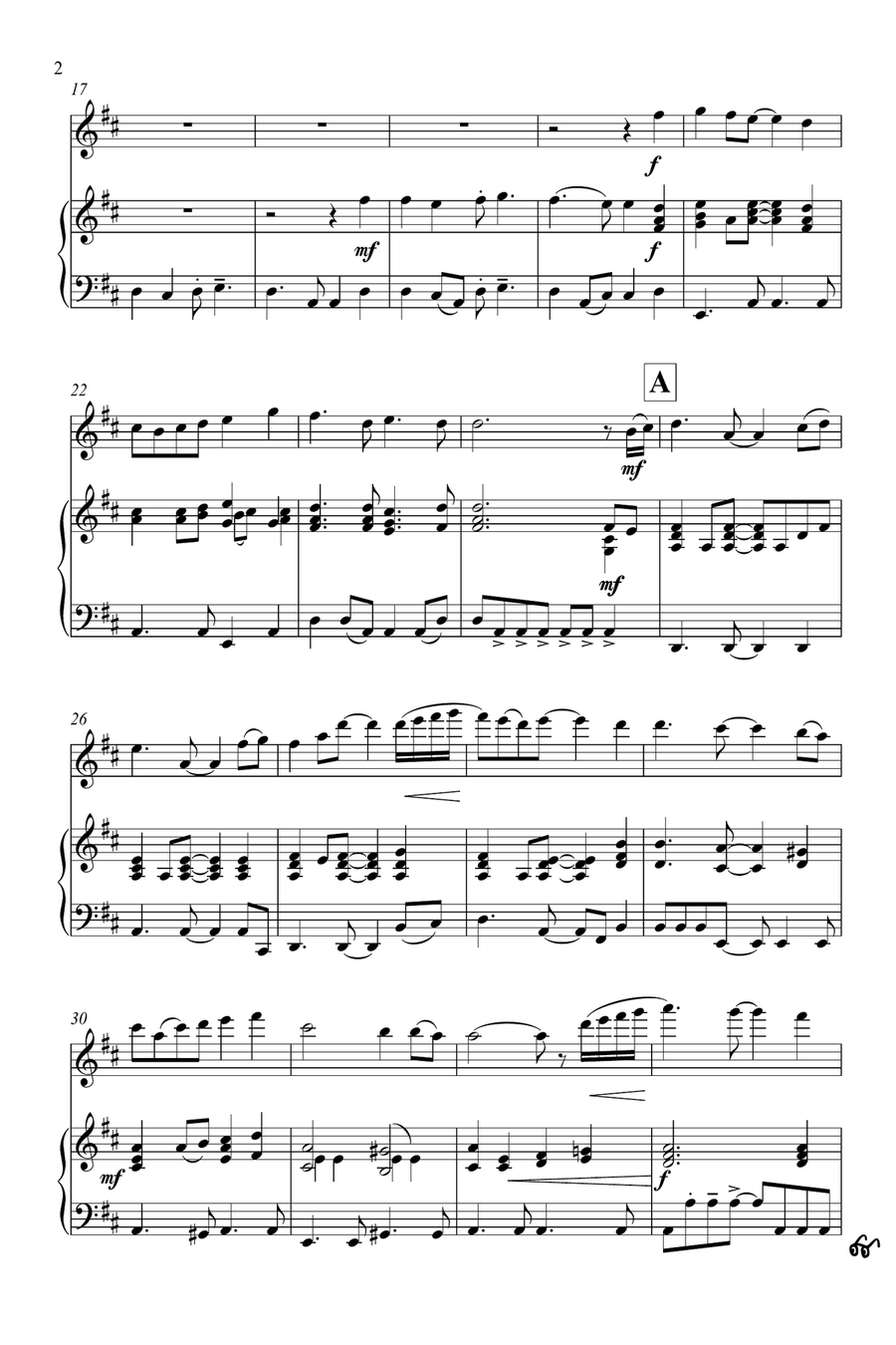 A Christmas Revamp A Christmas Revamp Flute scores gallery preview page 3