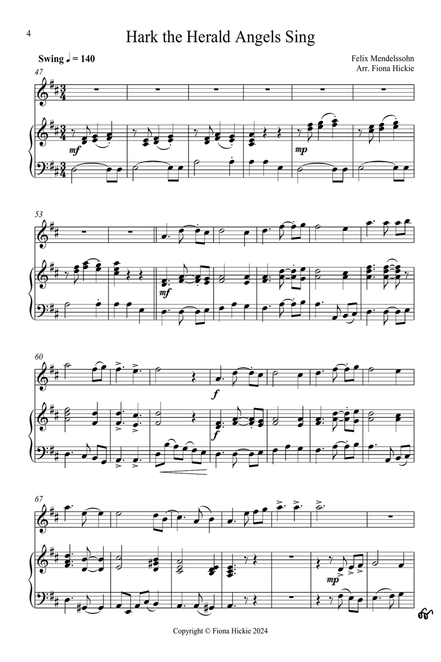 A Christmas Revamp A Christmas Revamp Flute scores gallery preview page 5