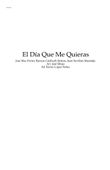 El Dia Que Me Quieras