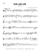 Still Still Still - Christmas song - Violin Trio - C String Trio scores gallery preview page 5