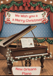 We Wish You a Merry Christmas - New Orleans Piano (easy)