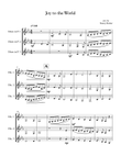 Joy to the World (for 3 horns)