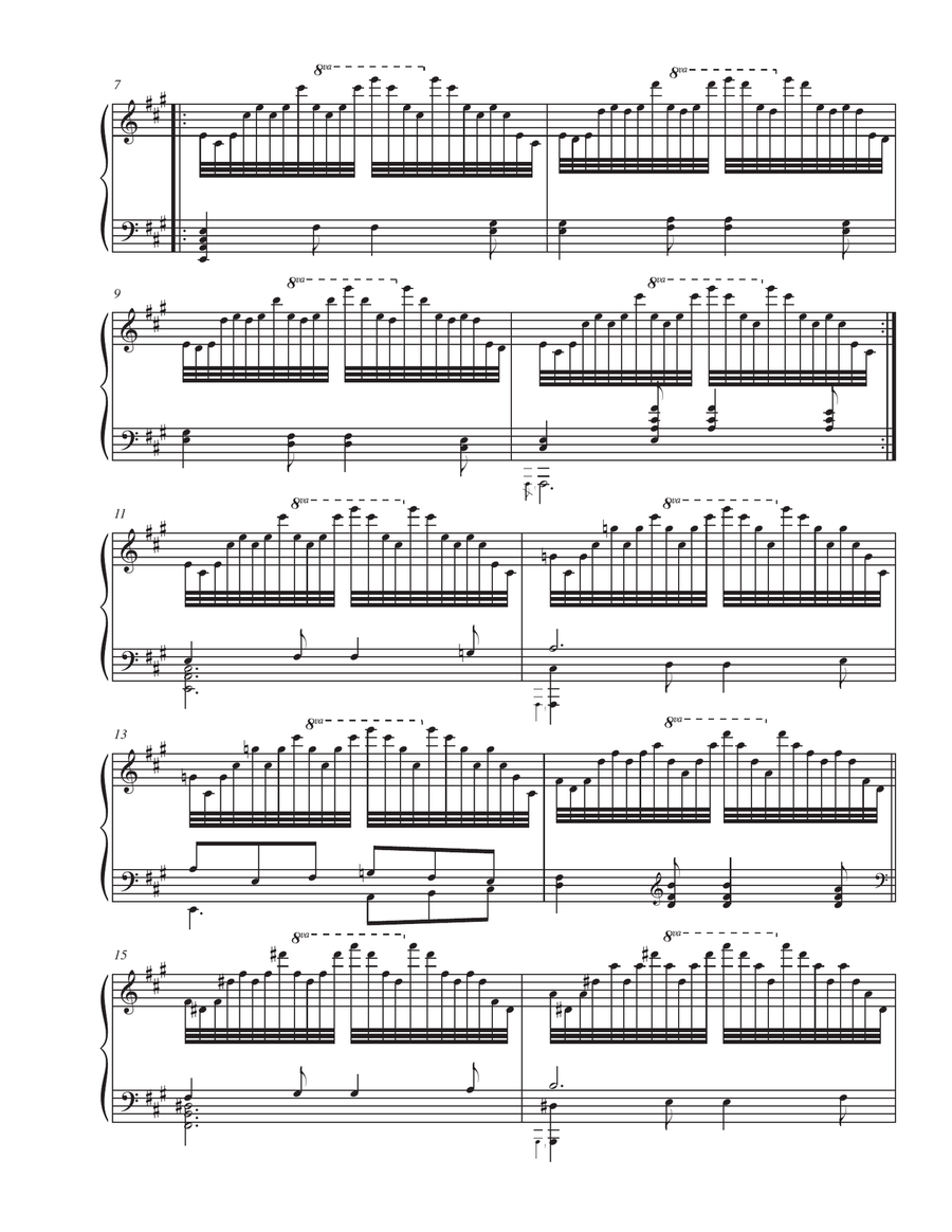 Czerny Op 740 #’s 36, 38-49, 21 Arrangements for Ballet Class Piano Solo scores gallery preview page 2