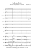 Labbra sfiorate - Score Only