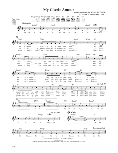 My Cherie Amour (from The Daily Ukulele) (arr. Jim Beloff)