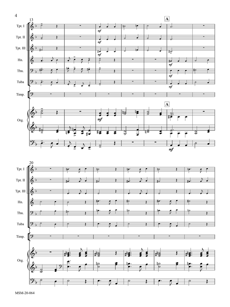 O filii et filiae O filii et filiae Chamber Music scores gallery preview page 6