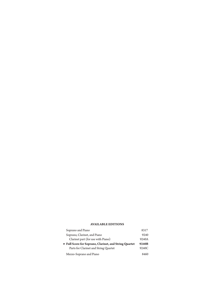 Emily! (from New England) (Downloadable Clarinet/Strings Full Score) Clarinet scores gallery preview page 4