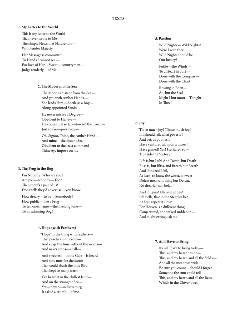 Emily! (from New England) (Downloadable Clarinet/Strings Full Score) Clarinet scores gallery preview page 6