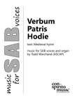 Verbum Patris Hodie — SAB voices, organ