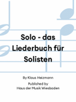 Solo - das Liederbuch für Solisten