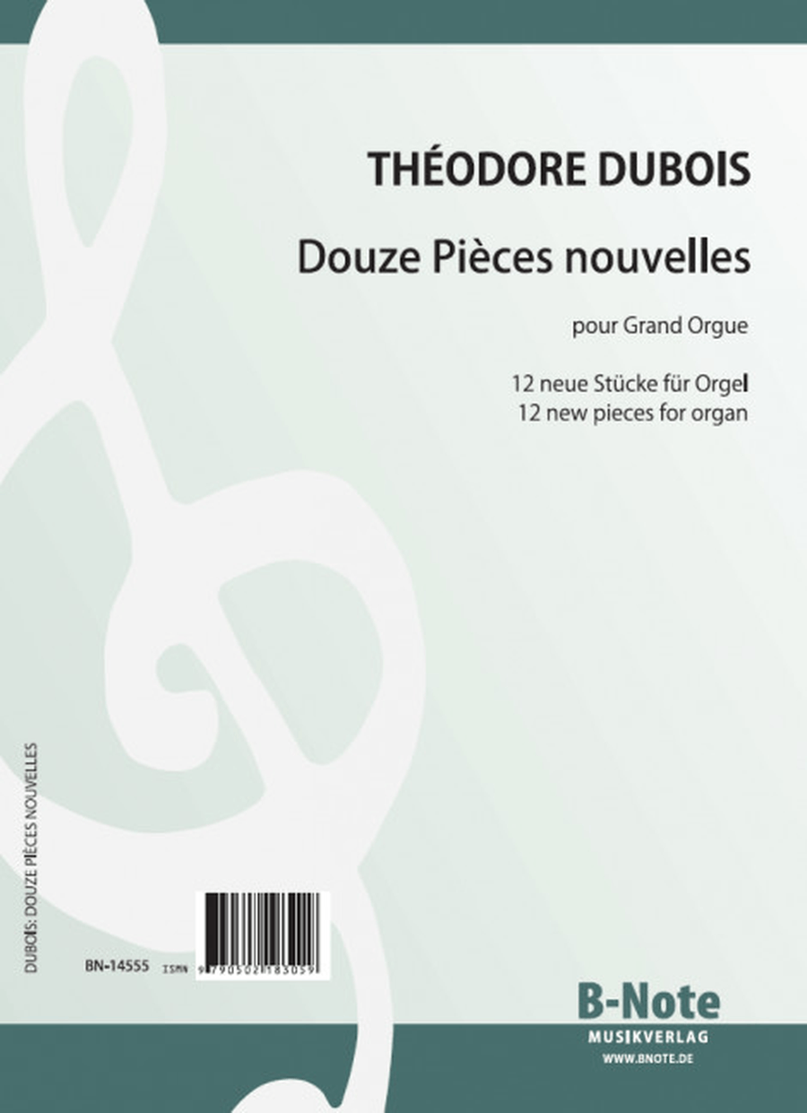 12 Pieces Nouvelles 12 Pieces Nouvelles Organ scores gallery preview page 1