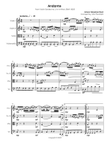 Bach Andante from Violin Sonata No. 2 in A Minor, BWV 1003 (string quartet)