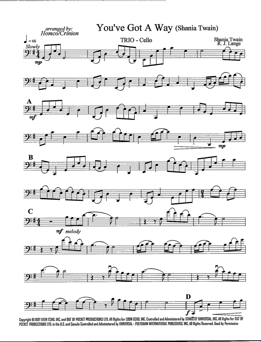 You've Got A Way You've Got A Way String Trio scores gallery preview page 6