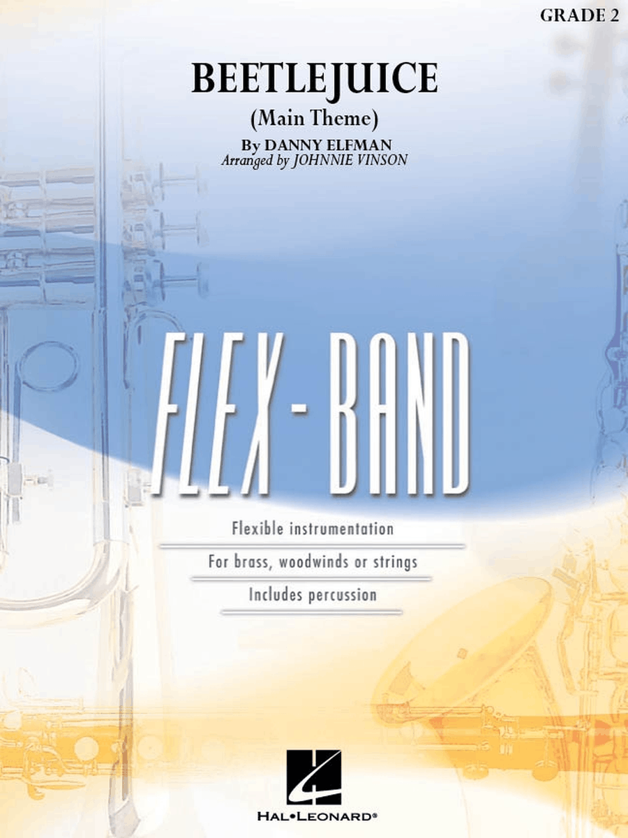 Beetlejuice (Main Theme) Beetlejuice (Main Theme) Concert Band scores gallery preview page 1