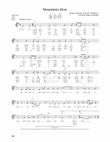 Mountain Dew (from The Daily Ukulele) (arr. Jim Beloff)