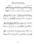 Medley of What Child is This? and O Come, O Come, Emmanuel
