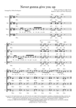 Never Gonna Give You Up (arr. Gitika Partington)