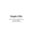 Simple Gifts