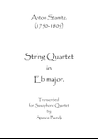 String Quartet in Eb major