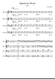 Quartet for Wood