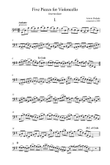 Five Pieces for Intermediate Cello