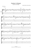 Journey in January Op.2 No.3 in B minor