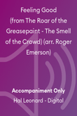 Feeling Good (from The Roar of the Greasepaint - The Smell of the Crowd) (arr. Roger Emerson)