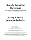 Bring A Torch Jeanette Isabella