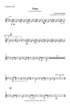 Tango Woodwind Quintet scores gallery preview page 6