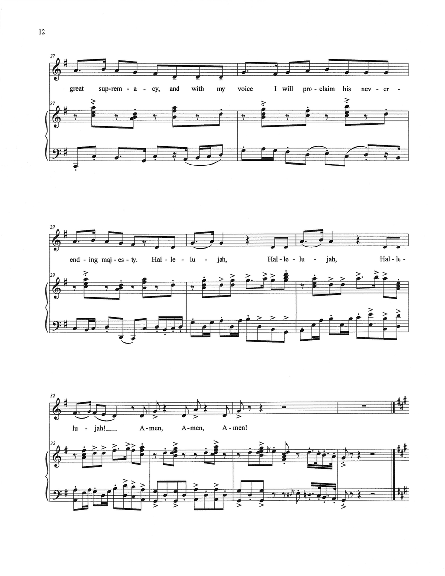 Biblical Songs / A Song Cycle Chamber Music scores gallery preview page 5