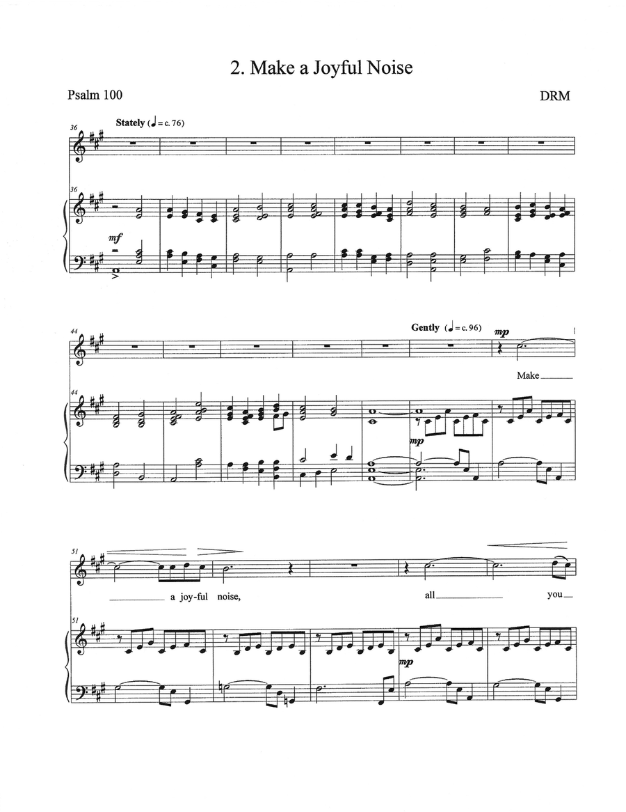 Biblical Songs / A Song Cycle Chamber Music scores gallery preview page 6