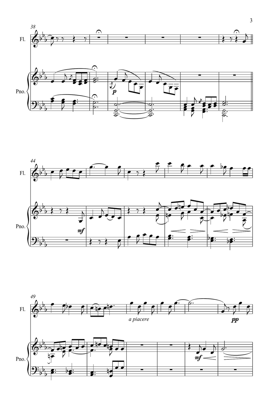 The White Owl The White Owl Flute scores gallery preview page 4