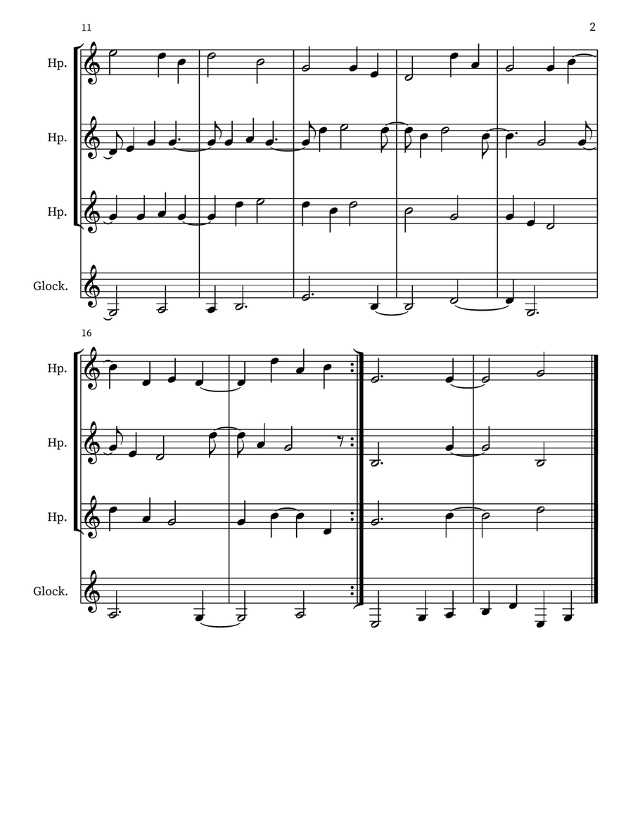 Penta-Hymn Tune... Penta-Hymn Tune... Small Ensemble scores gallery preview page 2