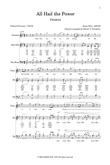 All Hail The Power (with Descant)