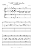 Twinkle Twinkle Little Stars in 3 variations (Duet)