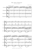 The Dark Reverie for Cello Quartet