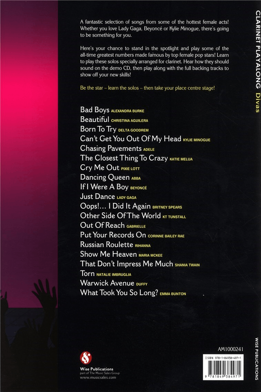 Divas - Clarinet Playalong Clarinet scores gallery preview page 2