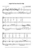 Angels We Have Heard On High (in Eb) with Piano
