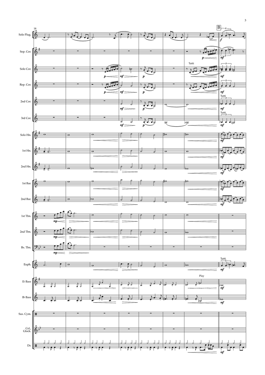 Merry Christmas, Darling by The Carpenters Brass Band - Digital Sheet Music page 3