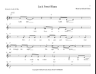 Jack Frost Blues Piano Solo scores gallery preview page 3