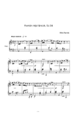 Román Népi Táncok Sz.56---Béla Bartók---Piano score---Romanian Folk Dances