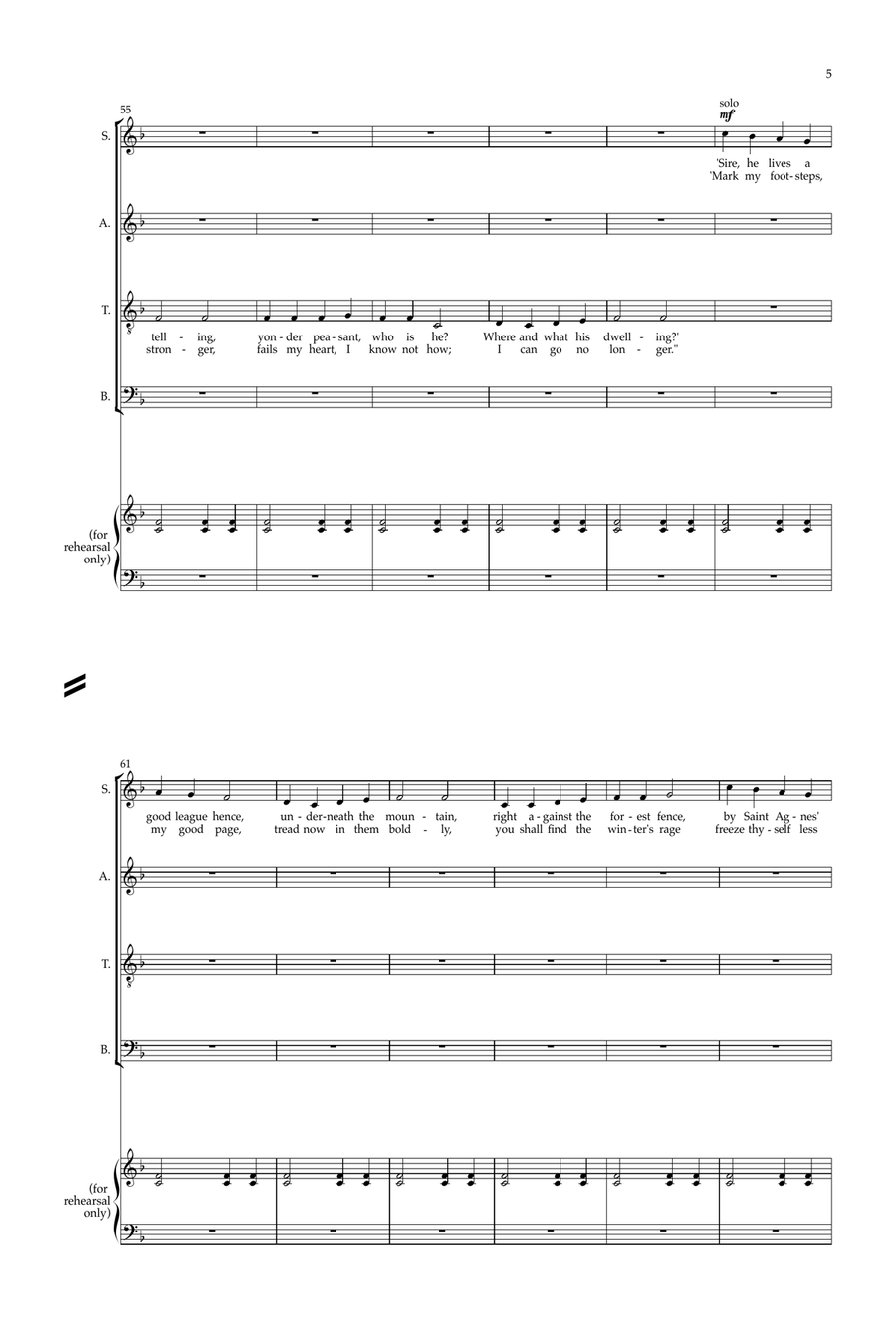 A Wondrous Noel A Wondrous Noel 4-Part scores gallery preview page 5