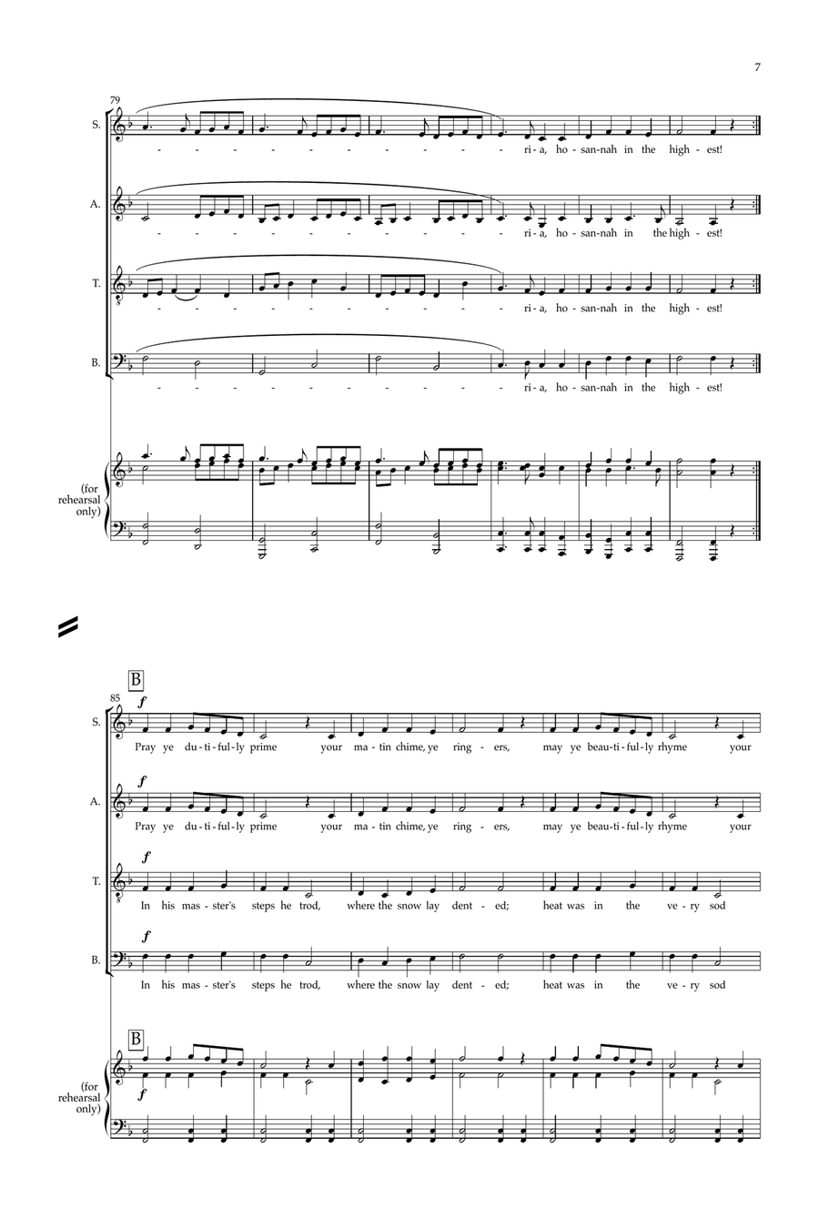 A Wondrous Noel A Wondrous Noel 4-Part scores gallery preview page 7