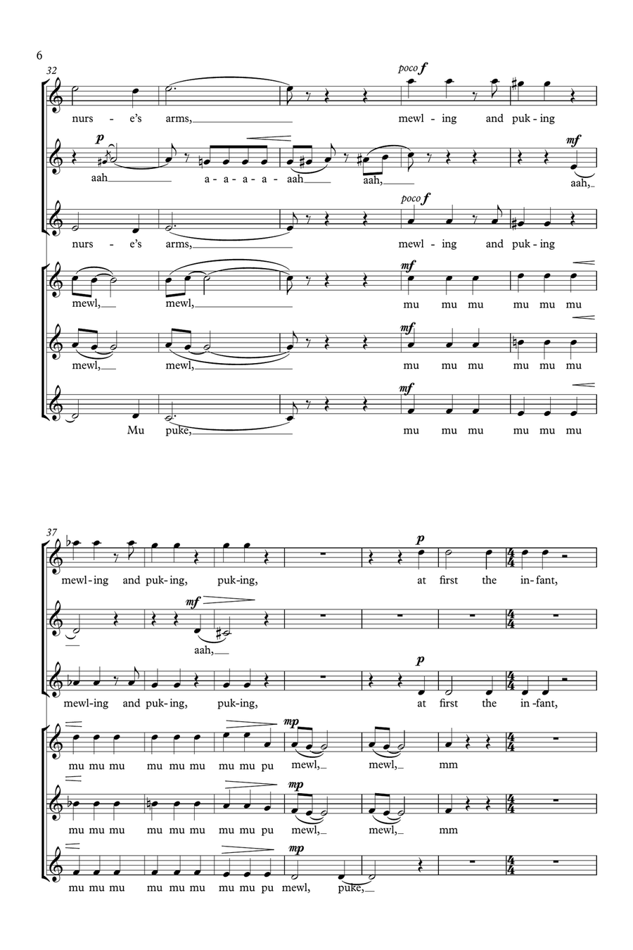 All The World's A Stage All The World's A Stage SSA scores gallery preview page 5
