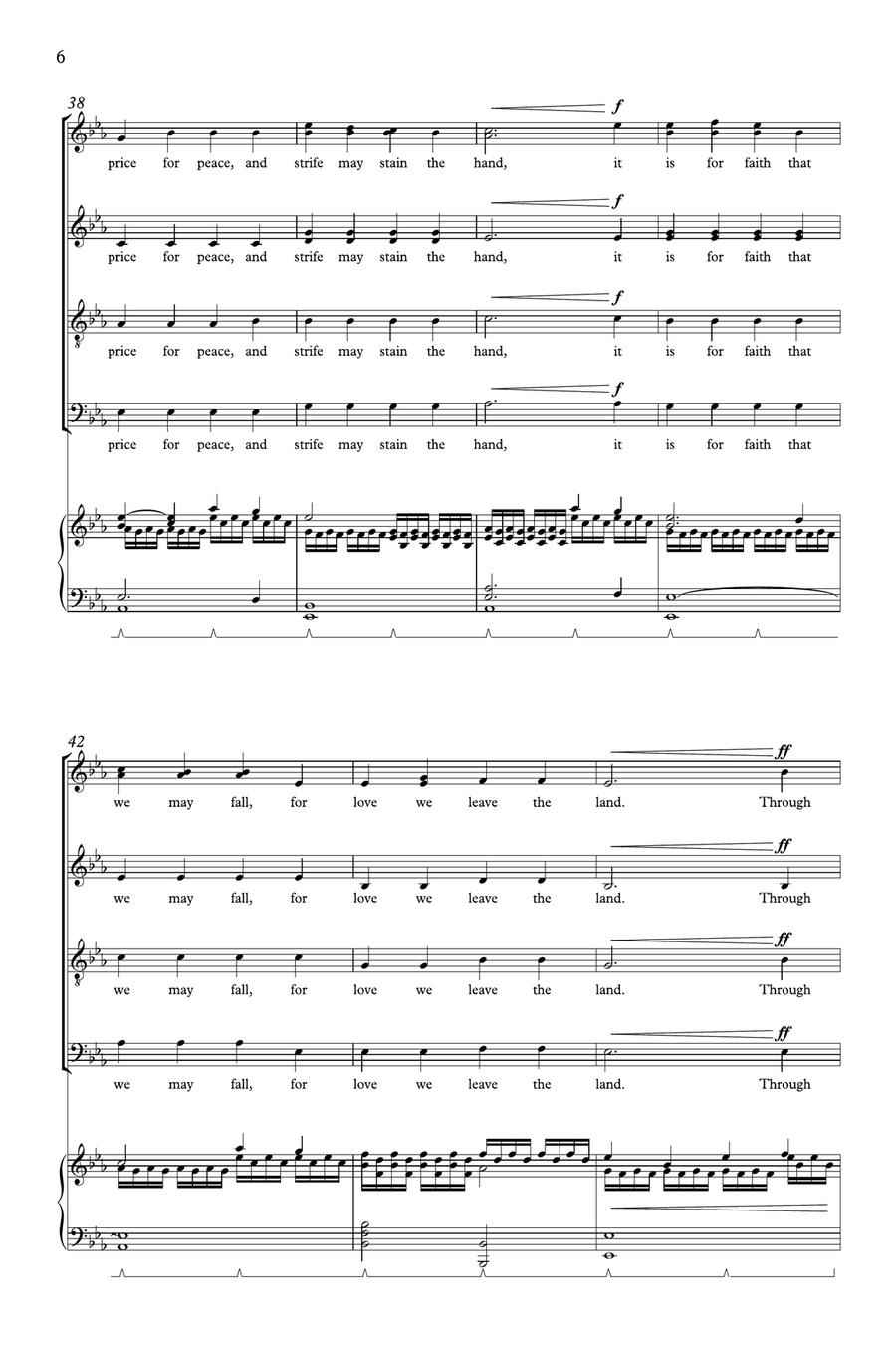 Per Ardua Ad Astra Per Ardua Ad Astra 4-Part scores gallery preview page 6