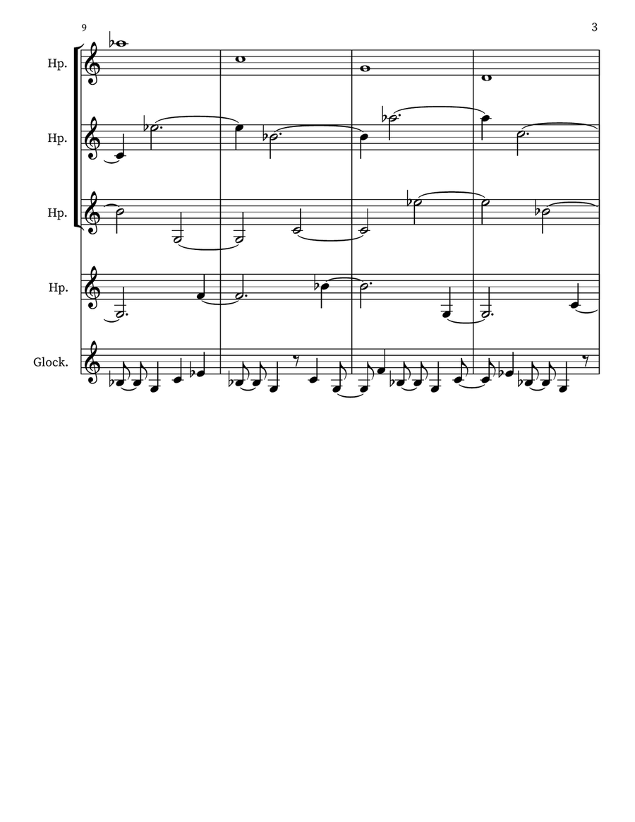 Fourths Fourths Small Ensemble scores gallery preview page 3